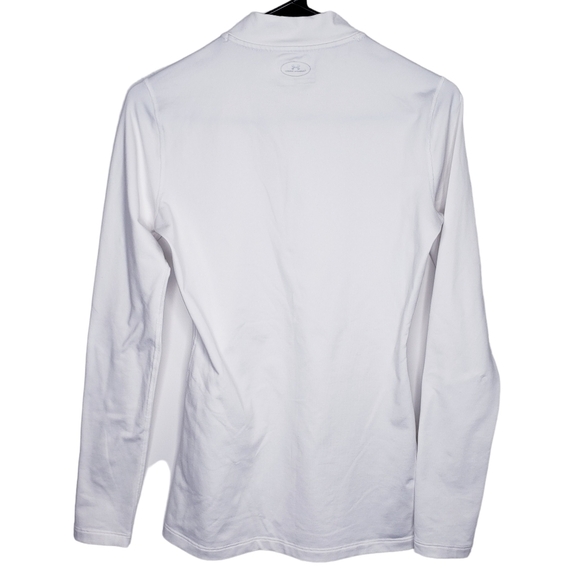 Under Armour Coldgear Long Sleeve Mock Shirt Medium - Picture 5 of 7